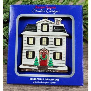 Regent Square Studio Design European Crystal 2019 Christmas Ornament NIB